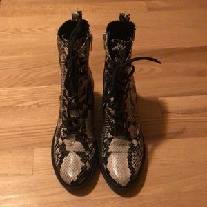 Marc Fisher Chunky Heel Boots-Size7